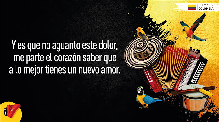 Me Parte El Corazón, Daniel Calderón & Los Gigantes Del Vallenato, Video Letra - Sentir Vallenato