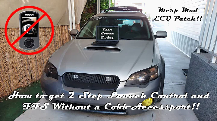 2 Step Launch Control and Flat Foot Shifting without a Cobb Accessport: Tuning Crash Course!!