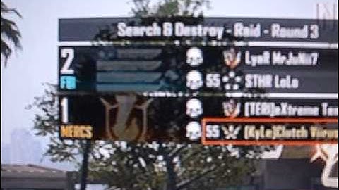 2nd Map Raid we won because they have Wrong Rules Score Streaks Proof .Vs. Lolitas cachondas