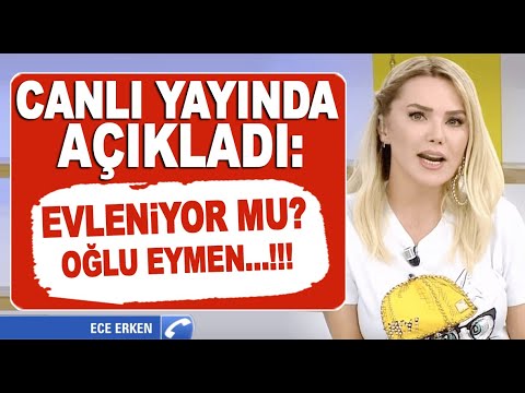 Ece Erken evleniyor mu? Canlı yayında açıkladı