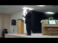 Motivational speaker Kirk Elmquist at Houston chamber banquet