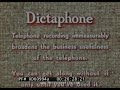 “ THE DICTAPHONE ”  1946  PROMO FILM FOR OFFICE DICTATION AND TELEPHONE RECORDING MACHINES  XD60994a