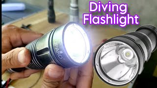 DIVING FLASHLIGHT REPAIR @59tv8