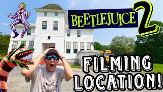 BEETLEJUICE 2 Filming Locations, Props and Set Builds - IT'S A WRAP!