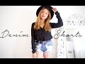 How I Style | Denim Shorts