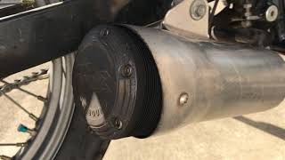 FTR223 スーパーサウンドマフラー　スパトラ FTR223】スーパーサウンドマフラー排気音 - YouTube