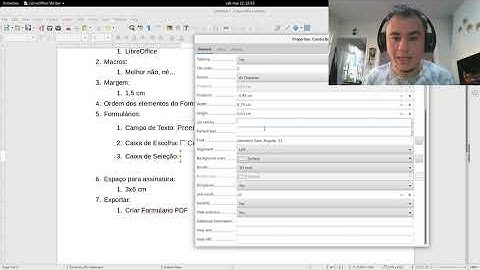 Criando formulários em PDF com LibreOffice para o Assin@UFSC / SPA