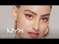 How To Get The Look Double Wing Ft. Matte Liquid Liner in 2 Steps | NYX Professional Makeup