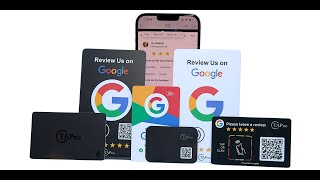 How To Connect Phone to TAPro Google Review Card - Stand - Sticker