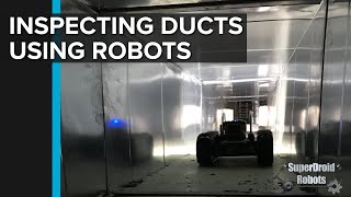 Inspection Robot in an Air Duct | GPK-32 by SuperDroid Robots by SuperDroid Robots Inc. 484 views 1 year ago 51 seconds