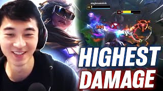 CASUALLY DEALING THE HIGHEST DAMAGE EVERY GAME AS SENNA SUPPORT..😎 | Biofrost