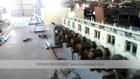 UPVC Window Profile Steel Reinforcement Forming Machine