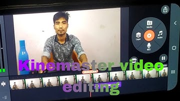 kinemaster full tutorial in manipuri || how to edit video in kinemaster