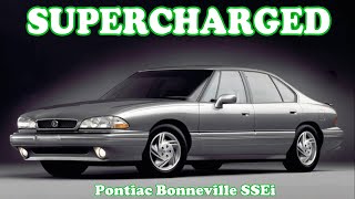 Pontiac's forgotten supercharged sedan: Bonneville SSEi