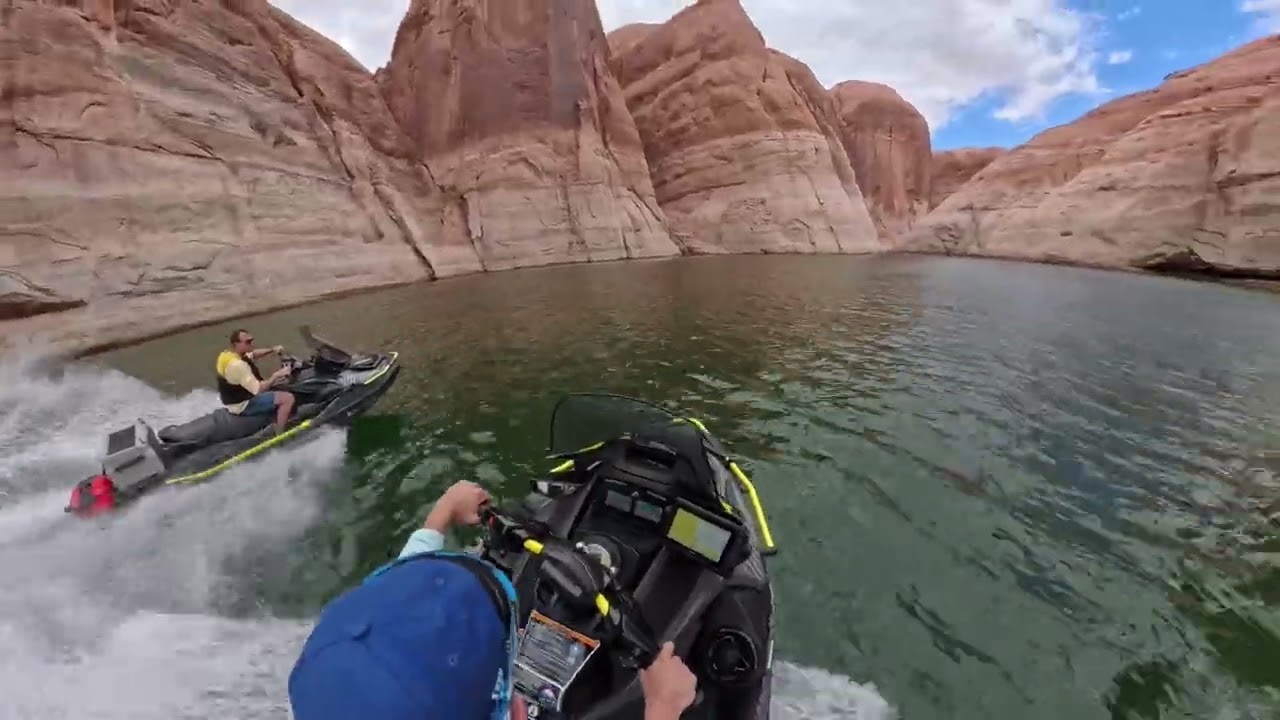Close calls in Lake Powell - Seadoo 