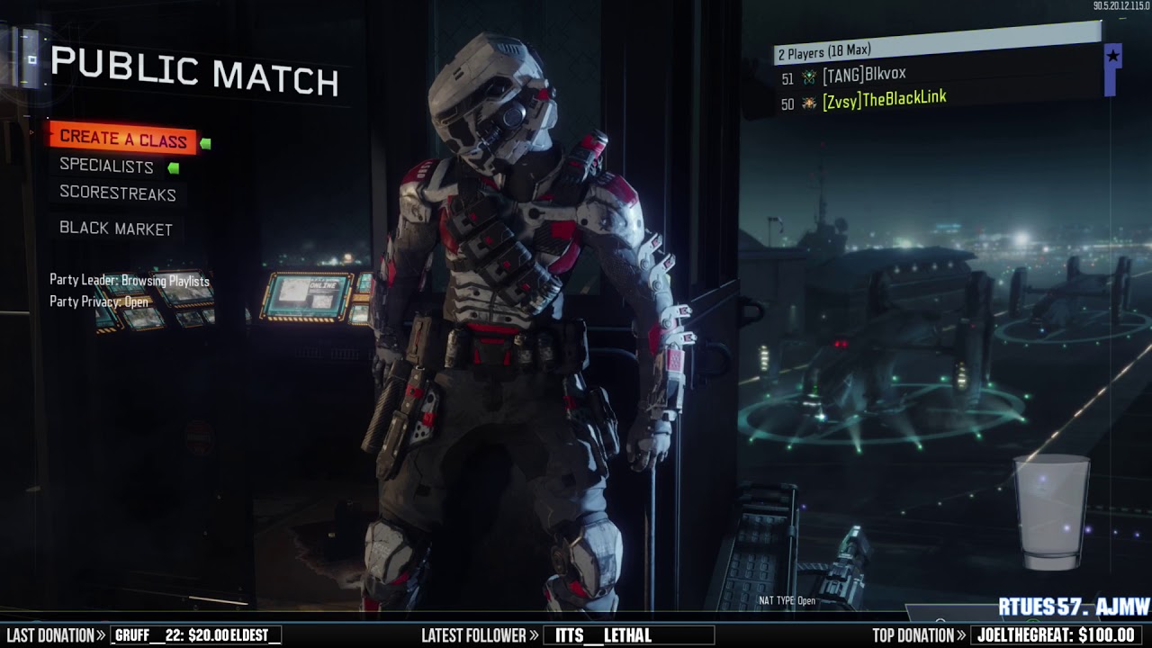 Call of Duty: Black Ops 3 PS4 | Twitch Affiliate Celebration Stream Archive