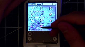 0x0B - A little overview of the Tungsten E2 PDA