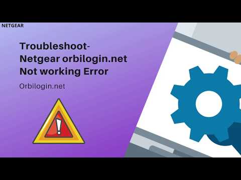 Orbilogin.net not working or orbilogin.com error