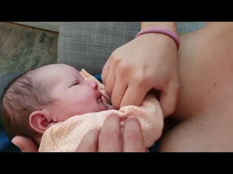 חיבור תינוק לשד בהילוך איטי