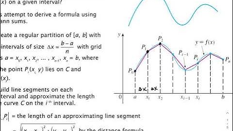 8.1 Arc Length