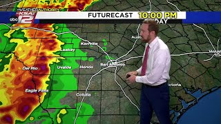 Heavy rain forecast for Friday night and early Saturday morning.