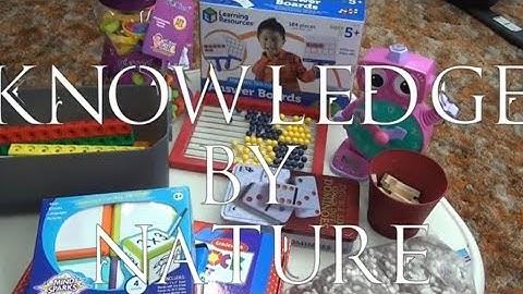 Homeschool Kindergarten Math Manipulative