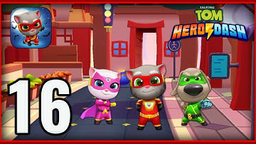 The Return Of Golden Tomb | Talking Tom Hero Dash  Gameplay Walkthrough Part 16 (iOS, Android).
