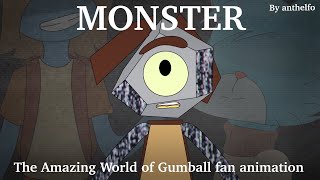 Monster The Amazing World Of Gumball Animation