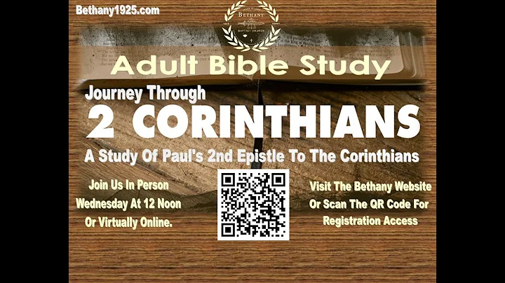 Journey Through Paul's 2nd Epistle to the Corinthi...