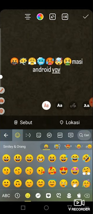 cara mengubah emoji Android menjadi emoji iPhone di Instagram#emojiiphone