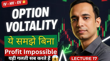 Volatility Explained 🔥 | Historical, Implied & Expected Volatility in Options Trading