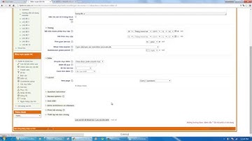 Tạo câu hỏi trắc nghiệm trong MOODLE