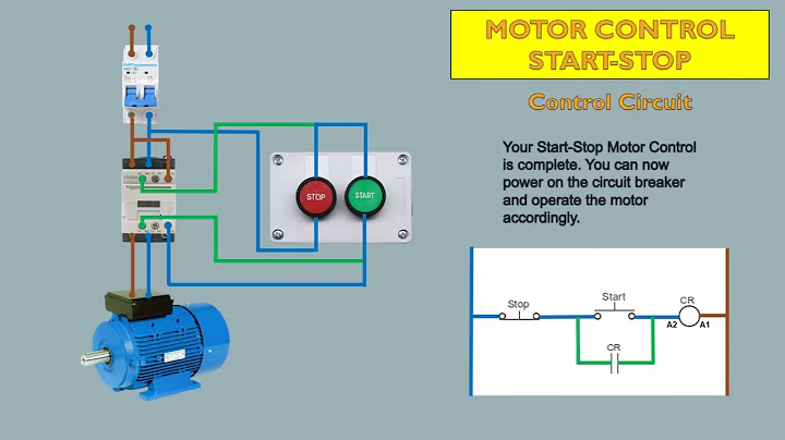 Basic Motor Control - Motor Start Stop Circuit
