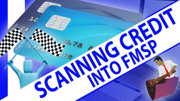Scanning Credit Cards and Driver