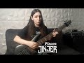 Jinjer  pisces bass cover tapping and main riff section