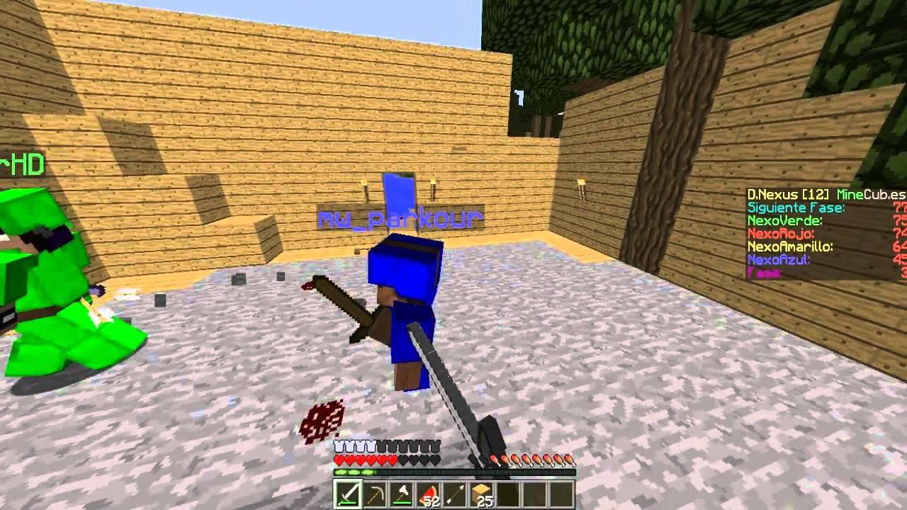 "CAZANDO HACKERS EN MINECUB" - mw_parkour