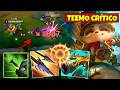 TEEMO DE CRÍTICO DE CEGUEIRA INFINITA É IMORAL