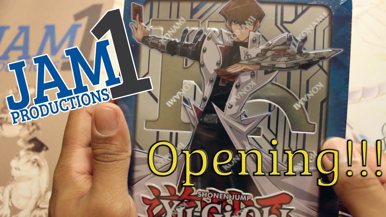 Yugioh 2017 Mega Tin Opening Seto Kaiba Mega Tin Opening 2017