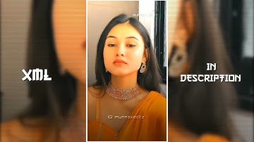 New Trending Xml Preset 🔥 New Xml File Alight Motion 🖤 Tiktok Trending Video Xml