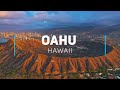 Oahu hawaii  island drone tour