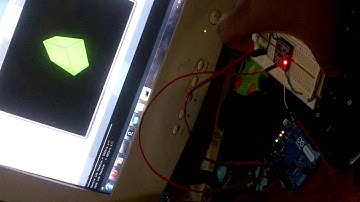 Probando el acelerometro "MMA7361L" con Arduino y Processing