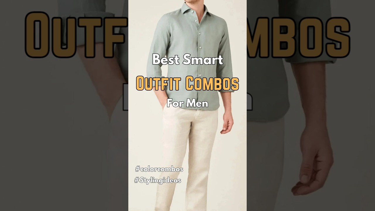 Outfit Combos ForMen #stylingideas #fashion #colorcombos #togup #aesthetic #grwm #menswear #ytshorts