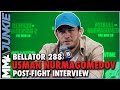 Usman Nurmagomedov Looking Forward to a Little Rest Before First Defense | Bellator 288