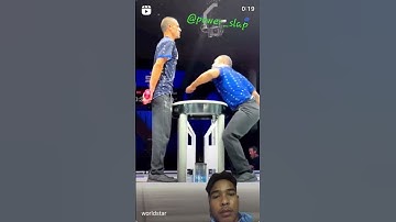 Omg 😱 the power of slap 👋 #shorts #slap #fight #sports #viral
