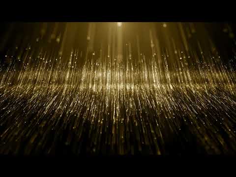 Particles Gold Bokeh Glitter Awards Dust Abstract Background1 - Golden Lines Award Background 1