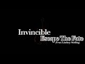 Invincible - Escape The Fate | Feat. Lindsey Stirling (Lyrics)