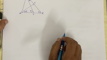 Example7|lines and angles|In Fig. 6.37, if QT ⊥ PR, ∠ TQR = 40° and ∠ SPR = 30°, find x and y.