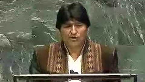 Discurso Evo Morales ONU 2ª parte