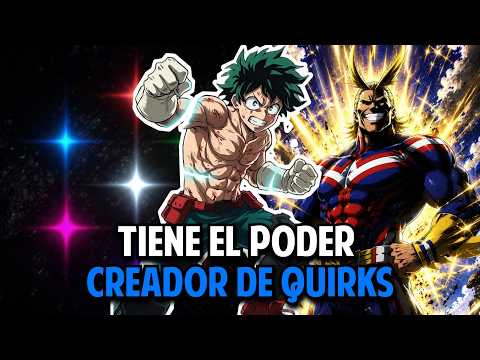 QHPS Izuku Podía Crear Quirks Para Los Demás?