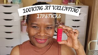 VALENTINO LIPSTICK SWATCHES!💋